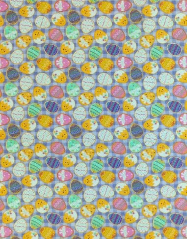 Retail-Ready Easter Print Bandanas - Wholesale 4 Per Pack
