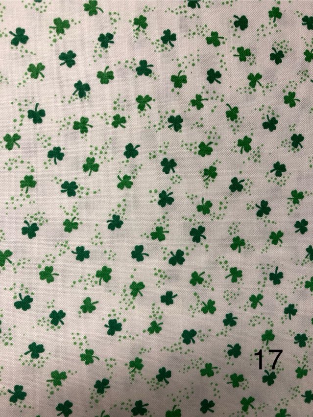 Retail-Ready Saint Patrick's Day Print Bandanas - Wholesale 4 Per Pack
