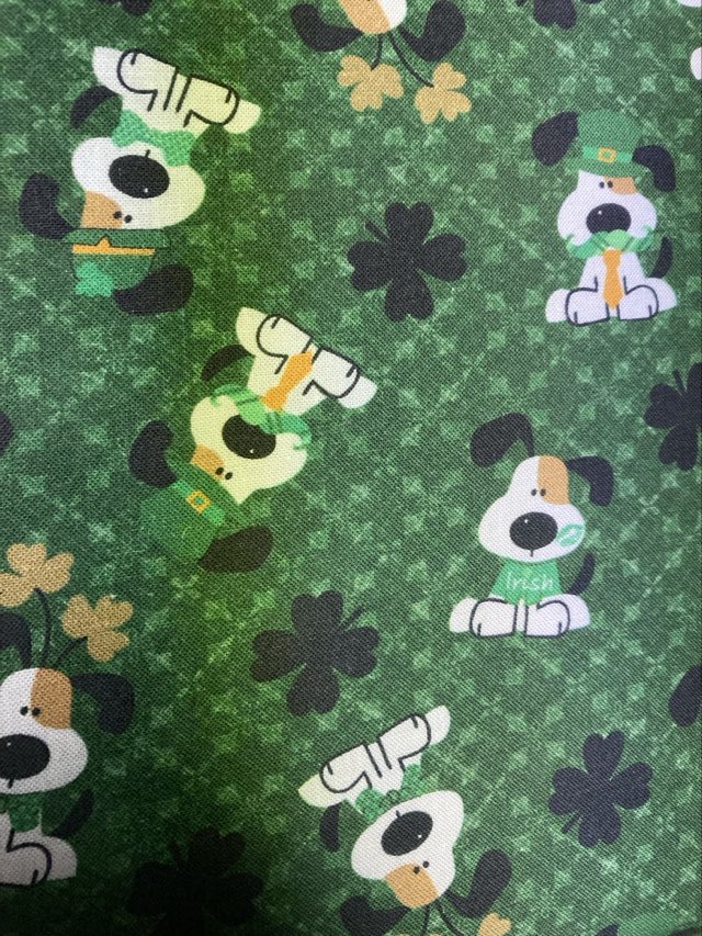 Retail-Ready Saint Patrick's Day Print Bandanas - Wholesale 4 Per Pack