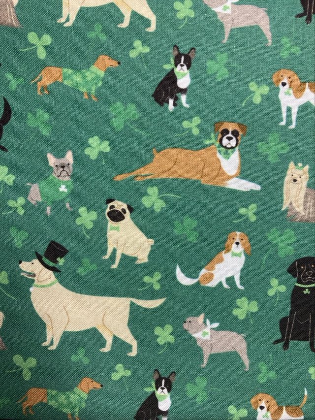 Retail-Ready Saint Patrick's Day Print Bandanas - Wholesale 4 Per Pack