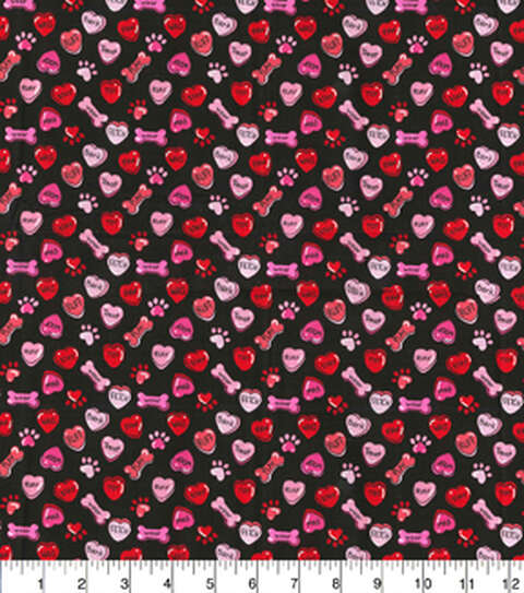 Retail-Ready Valentine Print Bandanas - Wholesale 4 Pack