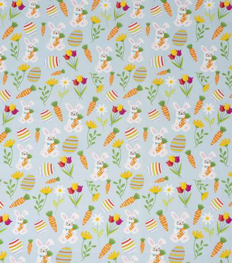 Retail-Ready Easter Print Bandanas - Wholesale 4 Per Pack