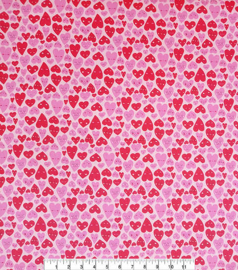 Retail-Ready Valentine Print Bandanas - Wholesale 4 Pack