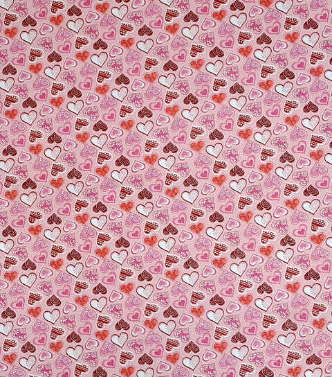Retail-Ready Valentine Print Bandanas - Wholesale 4 Pack